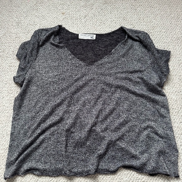 Project Social T Textured-Knit V-Neck Tee - Picture 3 of 3
